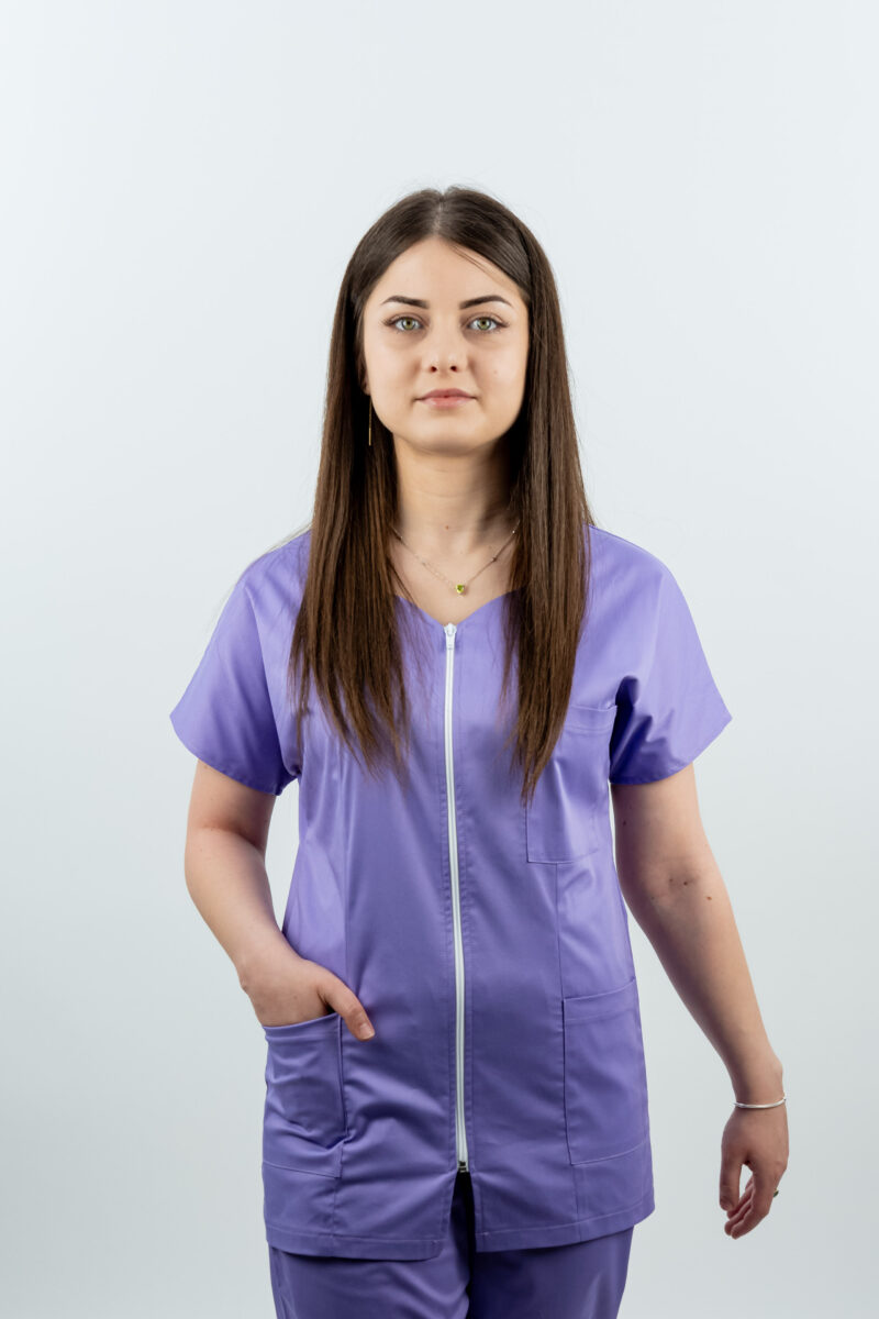 Halat cu fermoar - premium flexi - violet