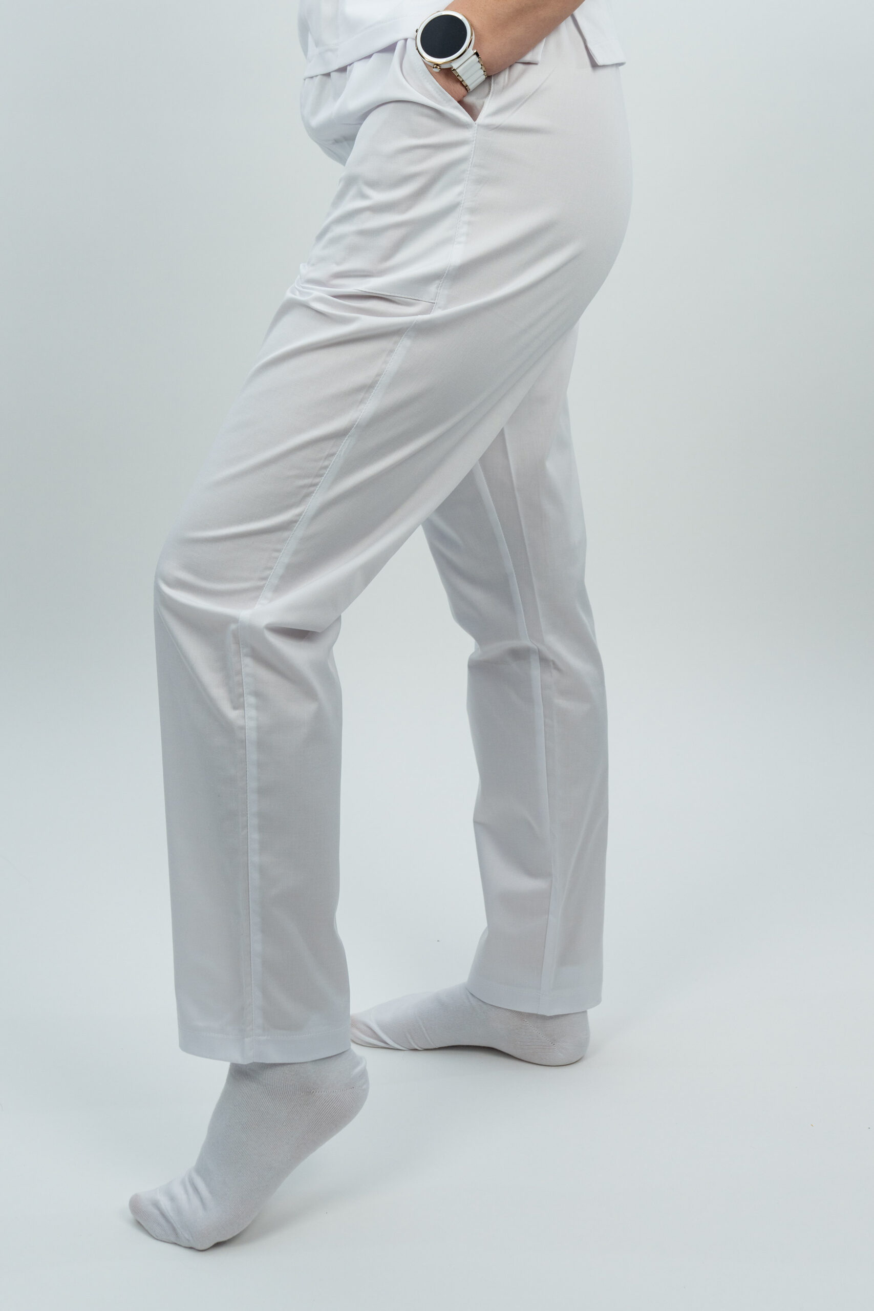 Pantaloni – Premium Flexi – Alb