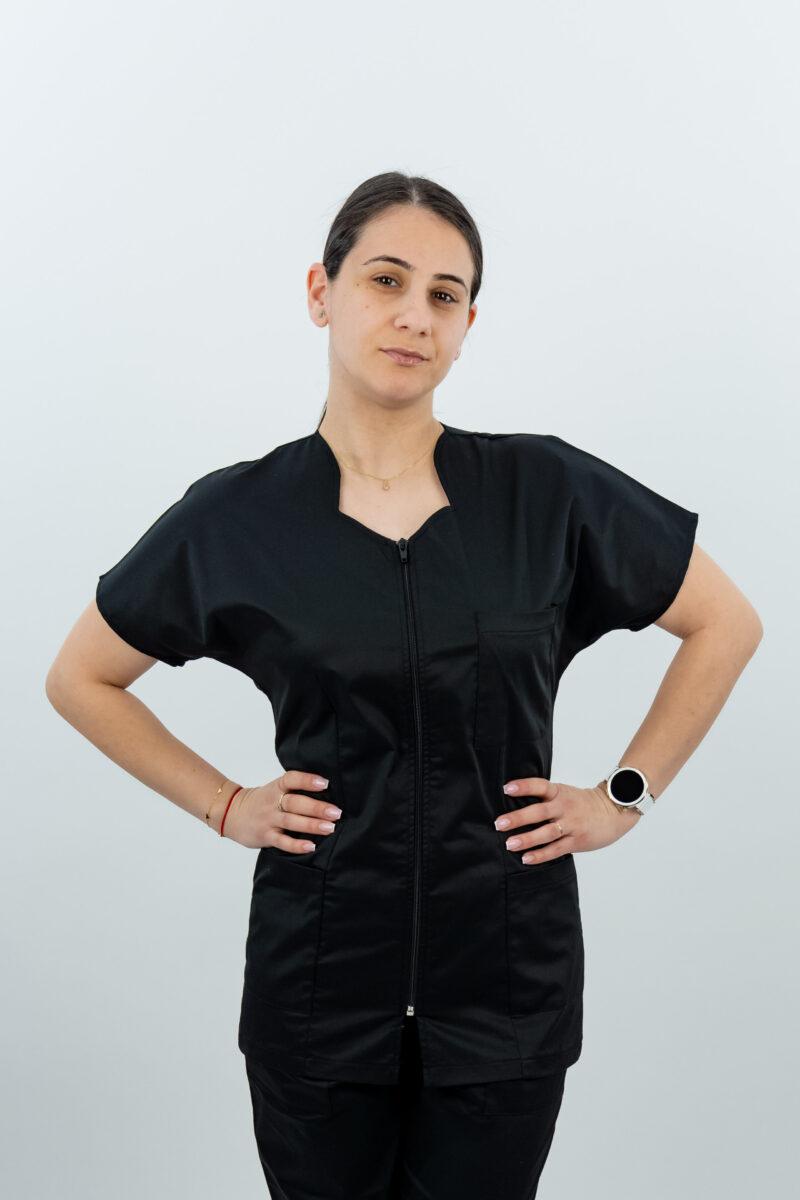 Halat cu fermoar - premium flexi - negru